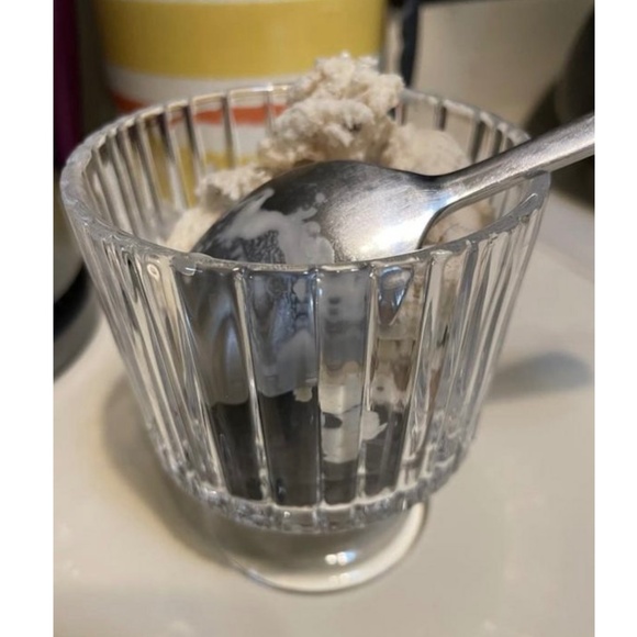 8oz Fluted Glass Parfait Cup Set Clear 4pk - Hearth & Hand Magnolia - Picture 3 of 7